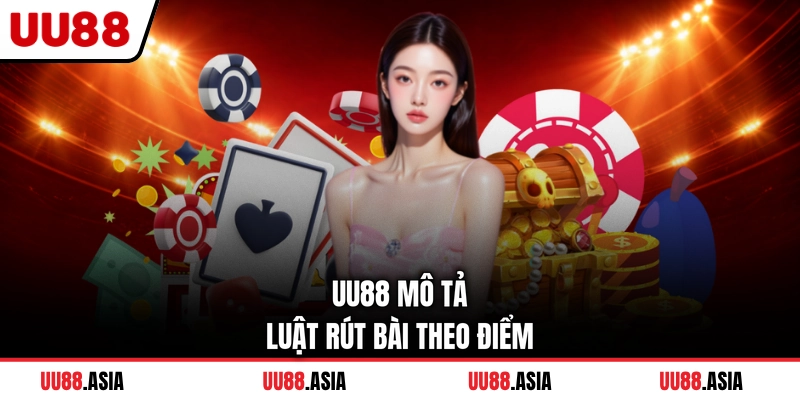 UU88 mô tả luật rút bài theo điểm